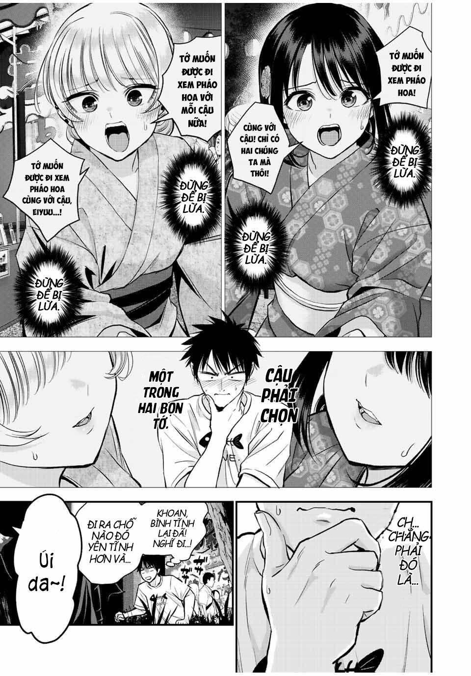 Làm Gì Có Chuyện Tình Hài Hước Giữa Bạn Thuở Nhỏ Được! - Chapter 25 - Page 4