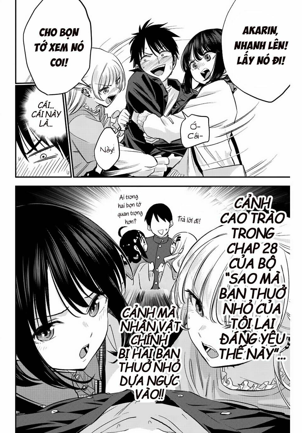Làm Gì Có Chuyện Tình Hài Hước Giữa Bạn Thuở Nhỏ Được! - Chapter 7 - Page 9