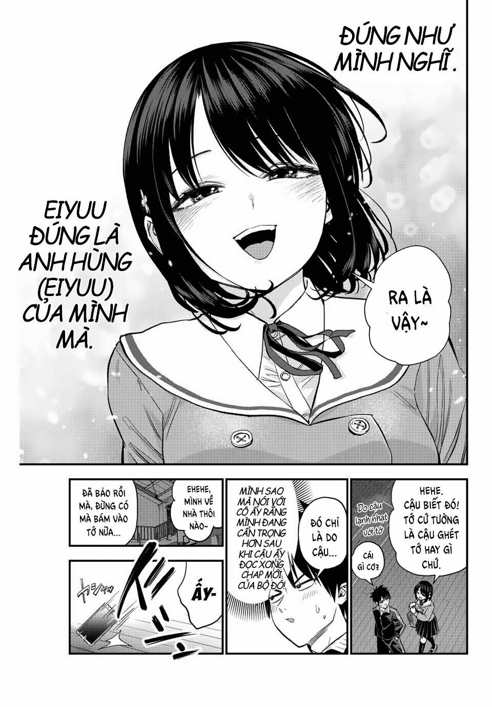Làm Gì Có Chuyện Tình Hài Hước Giữa Bạn Thuở Nhỏ Được! - Chapter 8 - Page 16
