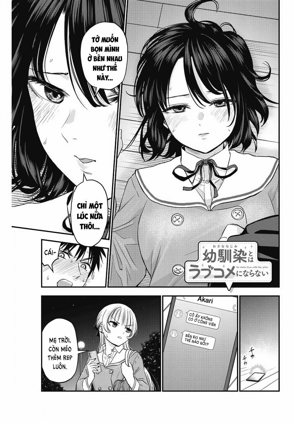 Làm Gì Có Chuyện Tình Hài Hước Giữa Bạn Thuở Nhỏ Được! - Chapter 8 - Page 18
