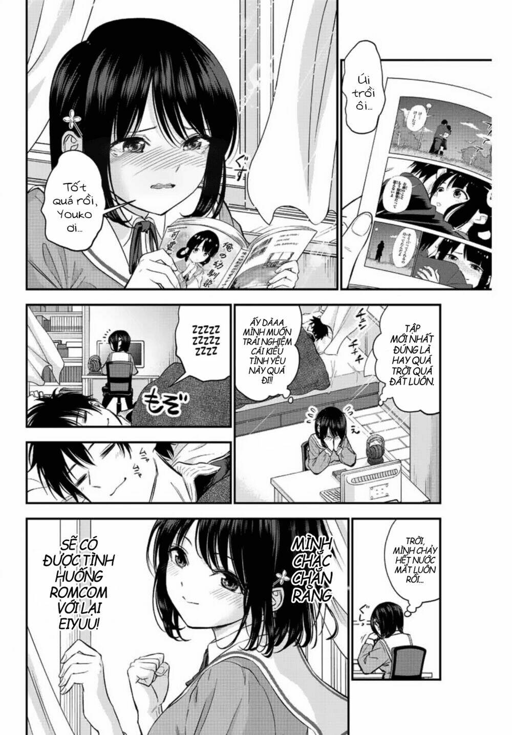 Làm Gì Có Chuyện Tình Hài Hước Giữa Bạn Thuở Nhỏ Được! - Chapter 8 - Page 3