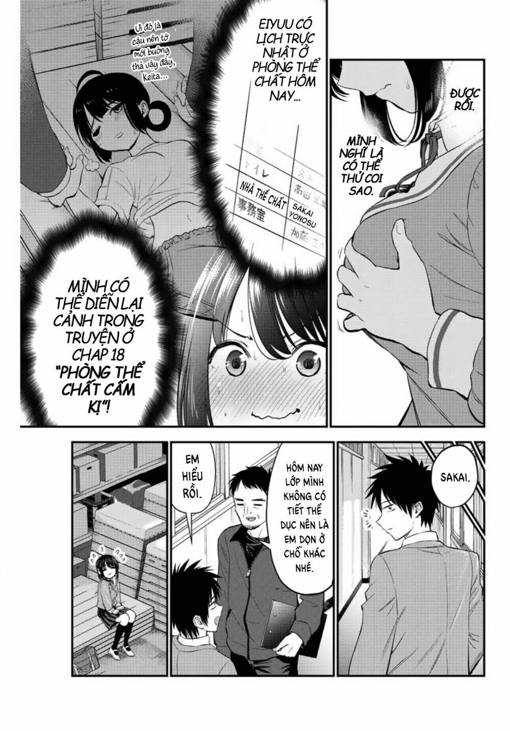 Làm Gì Có Chuyện Tình Hài Hước Giữa Bạn Thuở Nhỏ Được! - Chapter 8 - Page 8