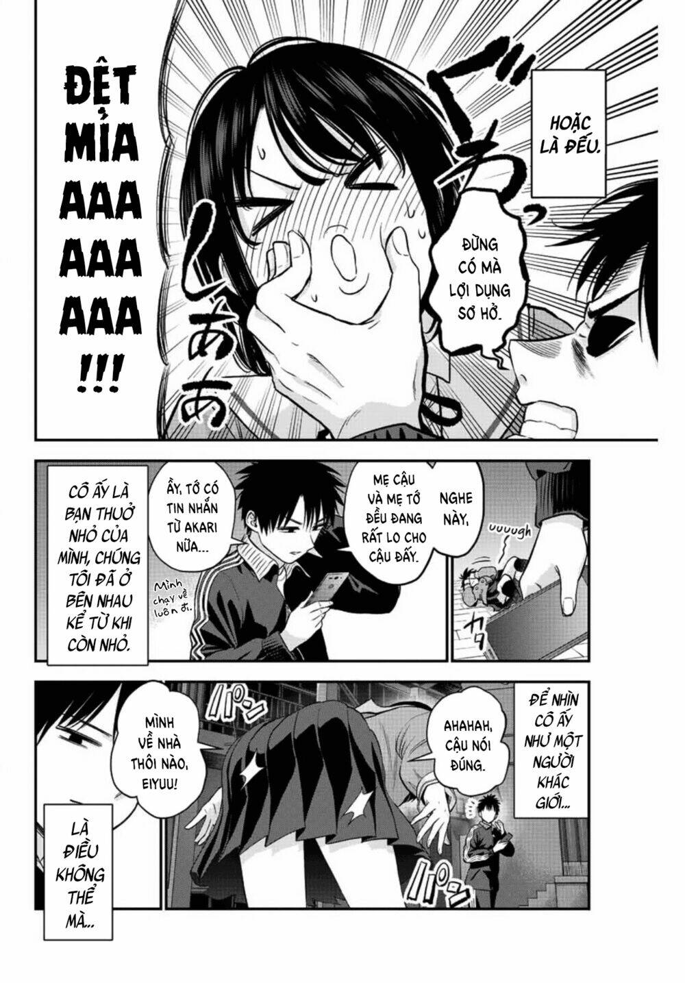 Làm Gì Có Chuyện Tình Hài Hước Giữa Bạn Thuở Nhỏ Được! - Chapter 9 - Page 3