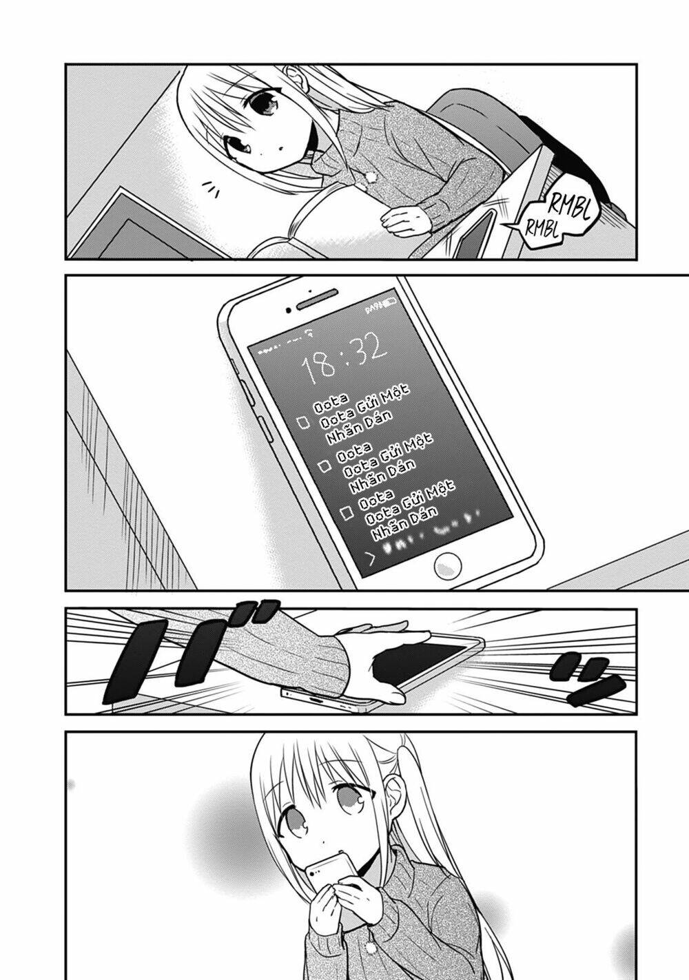 Kao Ni Denai Kashiwada-San To Kao Ni Deru Oota-Kun - Chapter 14 - Page 10