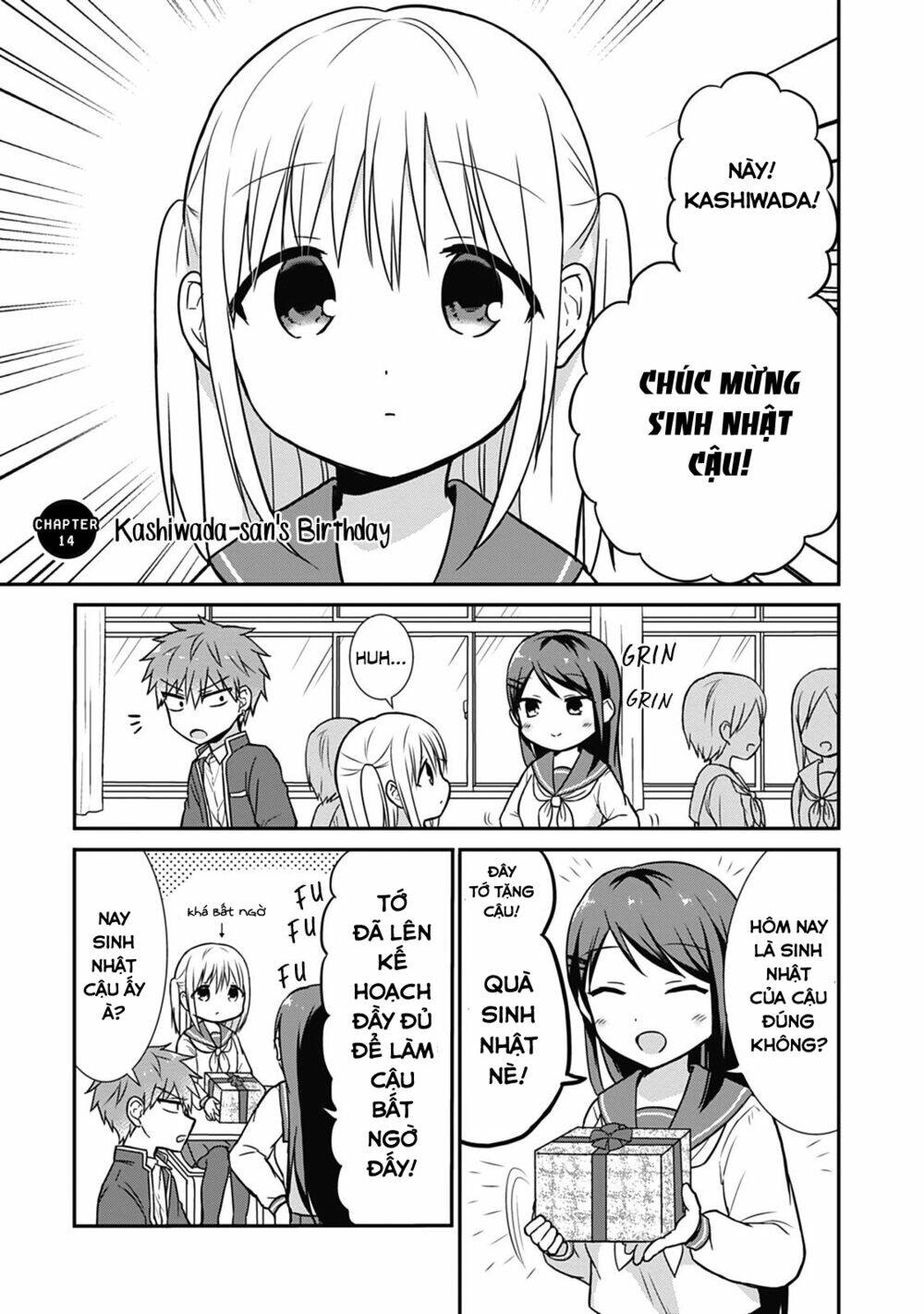 Kao Ni Denai Kashiwada-San To Kao Ni Deru Oota-Kun - Chapter 14 - Page 5