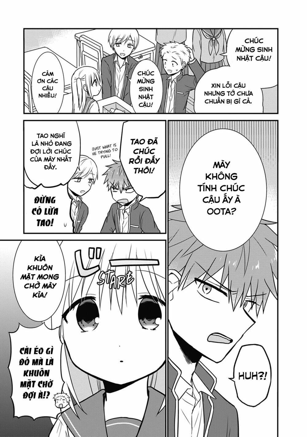 Kao Ni Denai Kashiwada-San To Kao Ni Deru Oota-Kun - Chapter 14 - Page 7