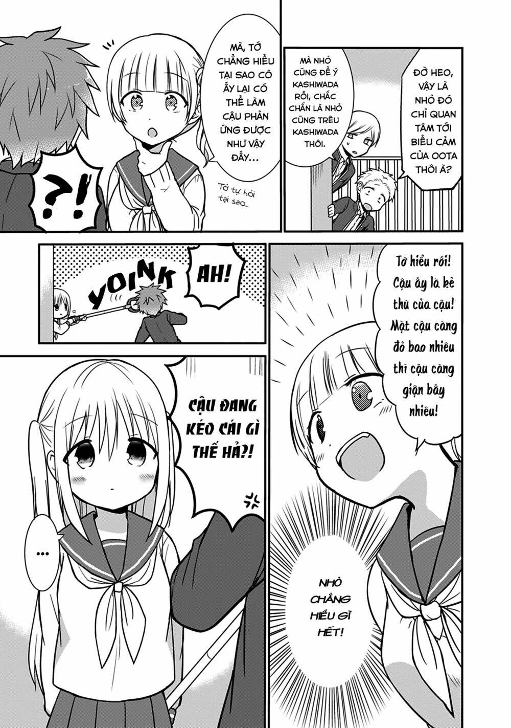 Kao Ni Denai Kashiwada-San To Kao Ni Deru Oota-Kun - Chapter 23 - Page 9