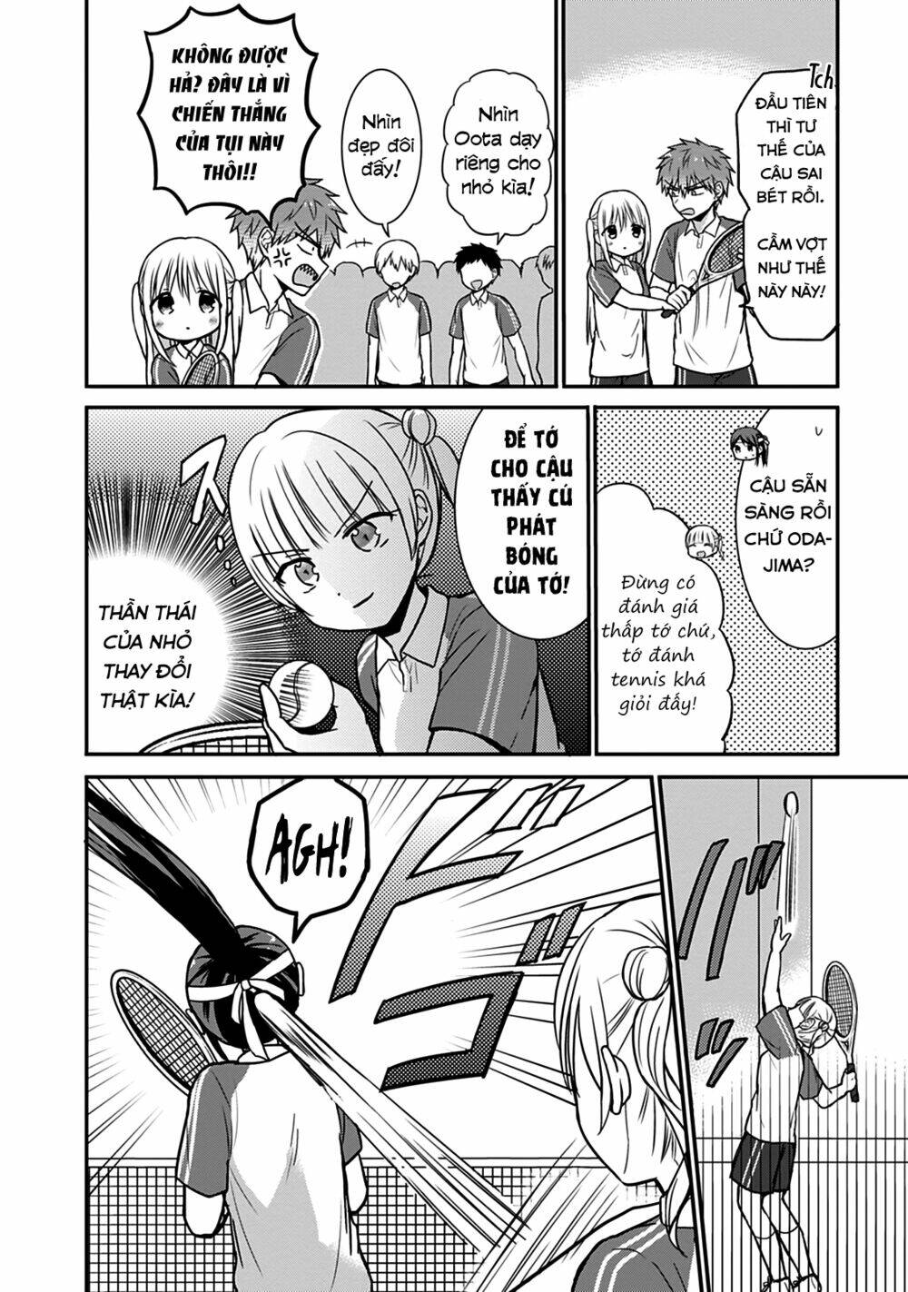 Kao Ni Denai Kashiwada-San To Kao Ni Deru Oota-Kun - Chapter 24 - Page 8