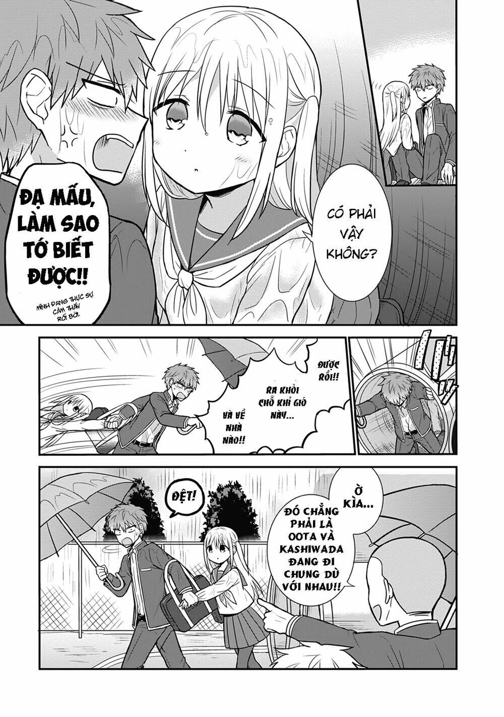 Kao Ni Denai Kashiwada-San To Kao Ni Deru Oota-Kun - Chapter 26 - Page 11