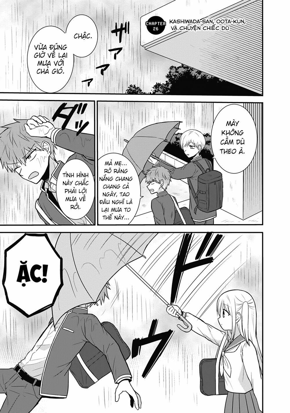 Kao Ni Denai Kashiwada-San To Kao Ni Deru Oota-Kun - Chapter 26 - Page 5