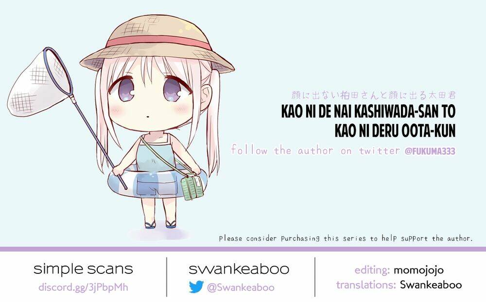 Kao Ni Denai Kashiwada-San To Kao Ni Deru Oota-Kun - Chapter 28 - Page 15