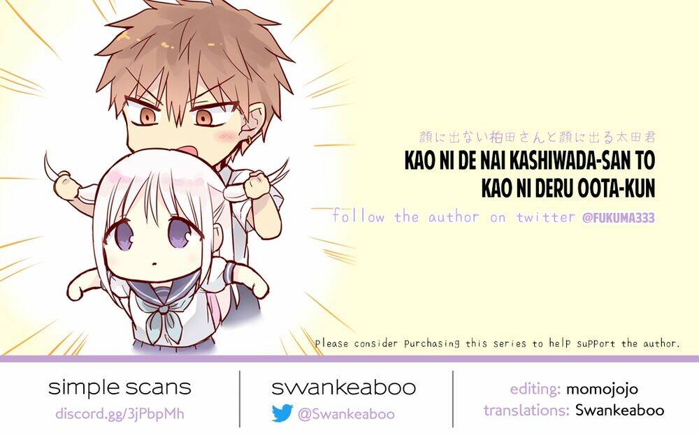 Kao Ni Denai Kashiwada-San To Kao Ni Deru Oota-Kun - Chapter 30 - Page 13