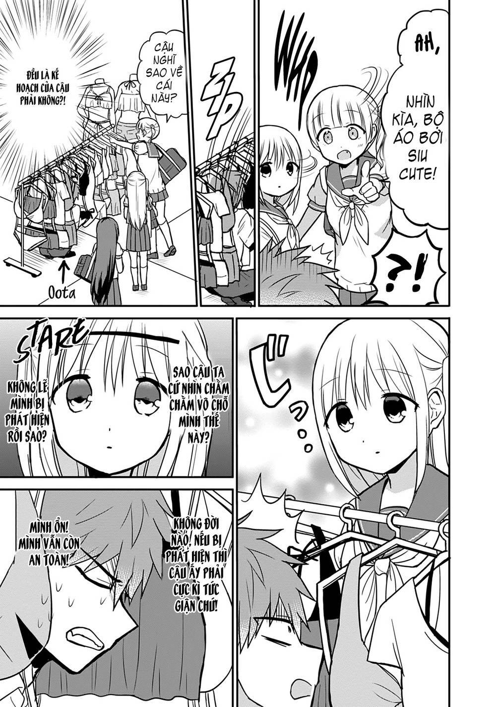 Kao Ni Denai Kashiwada-San To Kao Ni Deru Oota-Kun - Chapter 33 - Page 8