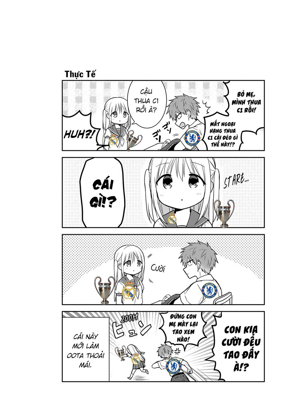 Kao Ni Denai Kashiwada-San To Kao Ni Deru Oota-Kun - Chapter 38 - Page 16