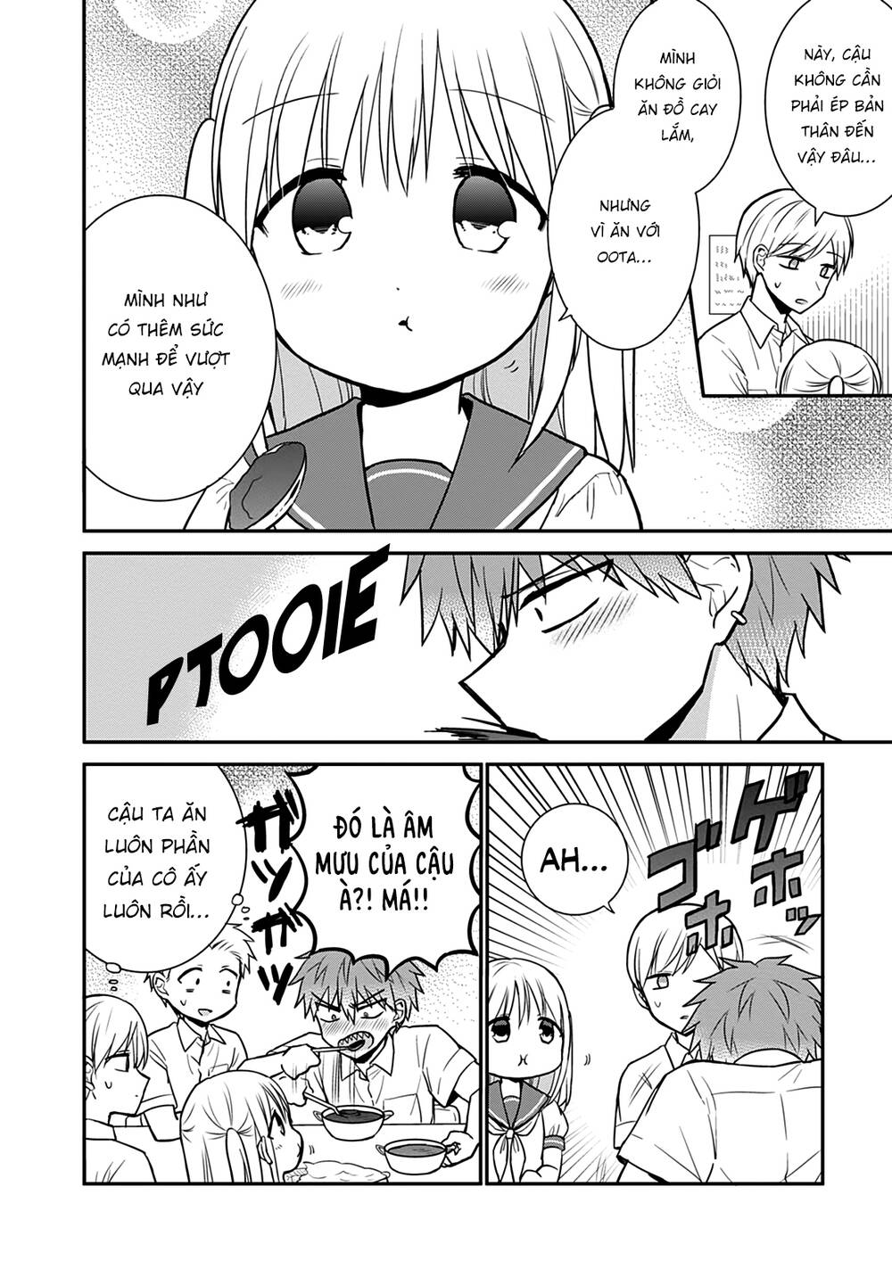 Kao Ni Denai Kashiwada-San To Kao Ni Deru Oota-Kun - Chapter 40 - Page 10