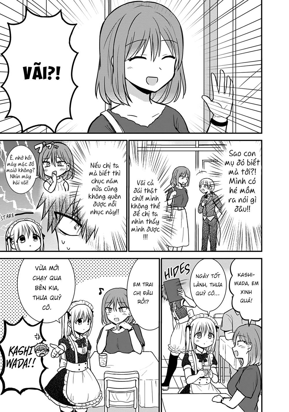Kao Ni Denai Kashiwada-San To Kao Ni Deru Oota-Kun - Chapter 43 - Page 10