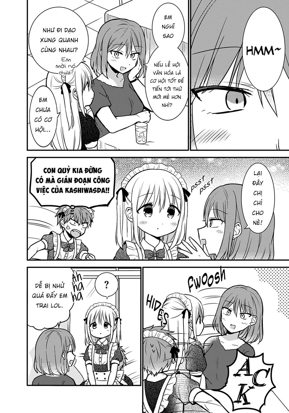 Kao Ni Denai Kashiwada-San To Kao Ni Deru Oota-Kun - Chapter 43 - Page 11