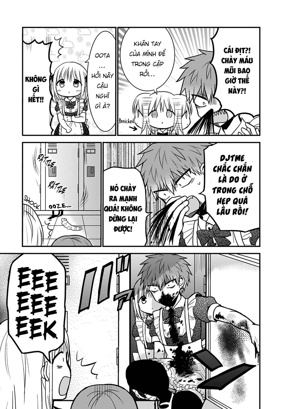 Kao Ni Denai Kashiwada-San To Kao Ni Deru Oota-Kun - Chapter 44 - Page 9