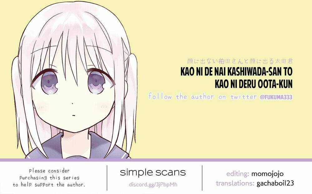 Kao Ni Denai Kashiwada-San To Kao Ni Deru Oota-Kun - Chapter 5 - Page 13