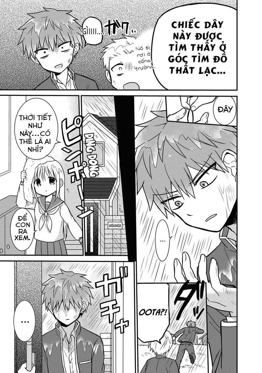 Kao Ni Denai Kashiwada-San To Kao Ni Deru Oota-Kun - Chapter 9 - Page 6