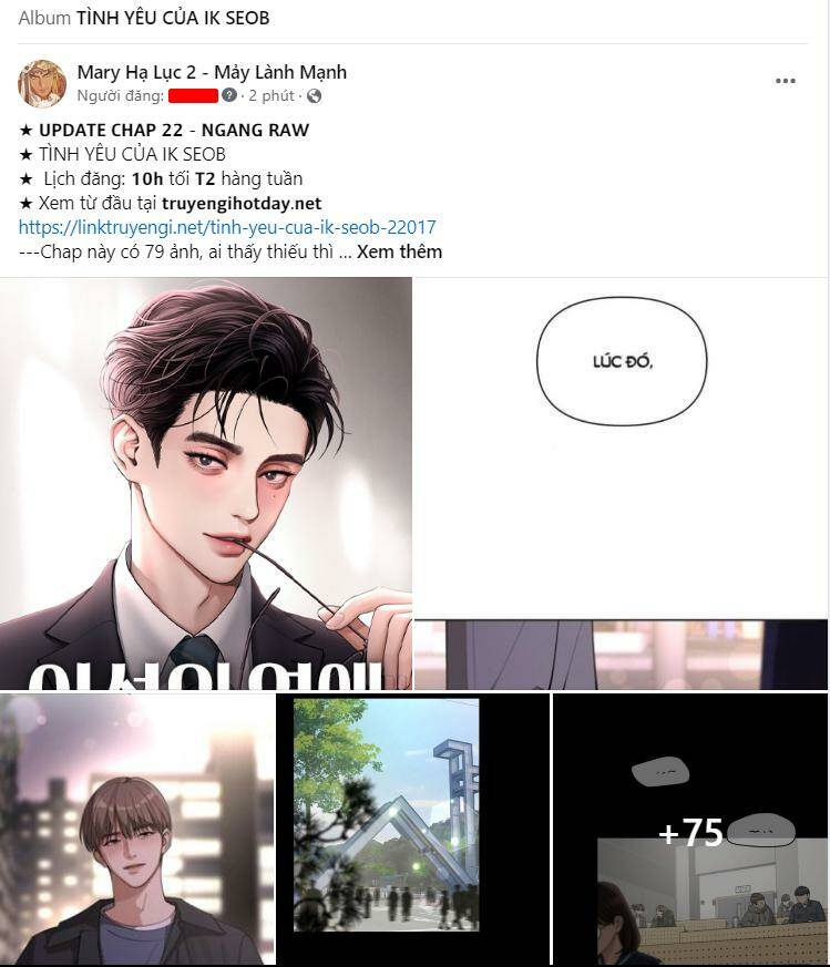 Tình Yêu Của Ik Seob - Chapter 22.1 - Page 41