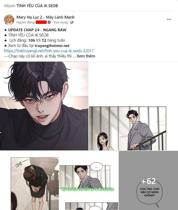 Tình Yêu Của Ik Seob - Chapter 24.1 - Page 41