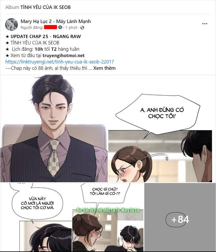 Tình Yêu Của Ik Seob - Chapter 25.1 - Page 41