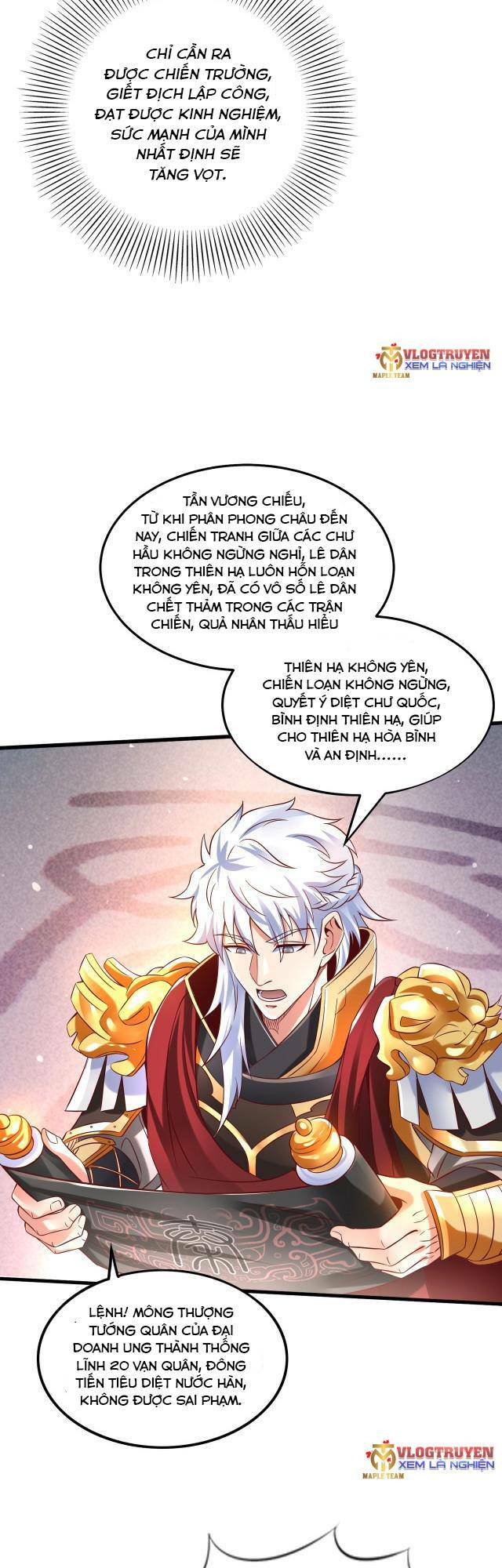 Đại Tần Ta Con Trai Tần Thủy Hoàng Giết Địch Thăng Cấp Thành Thần - Chapter 6 - Page 10