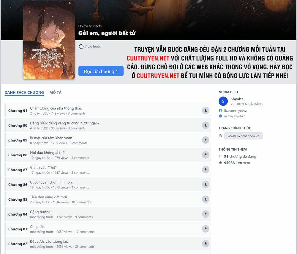 Gửi Em, Người Bất Tử - Chapter 86 - Page 21