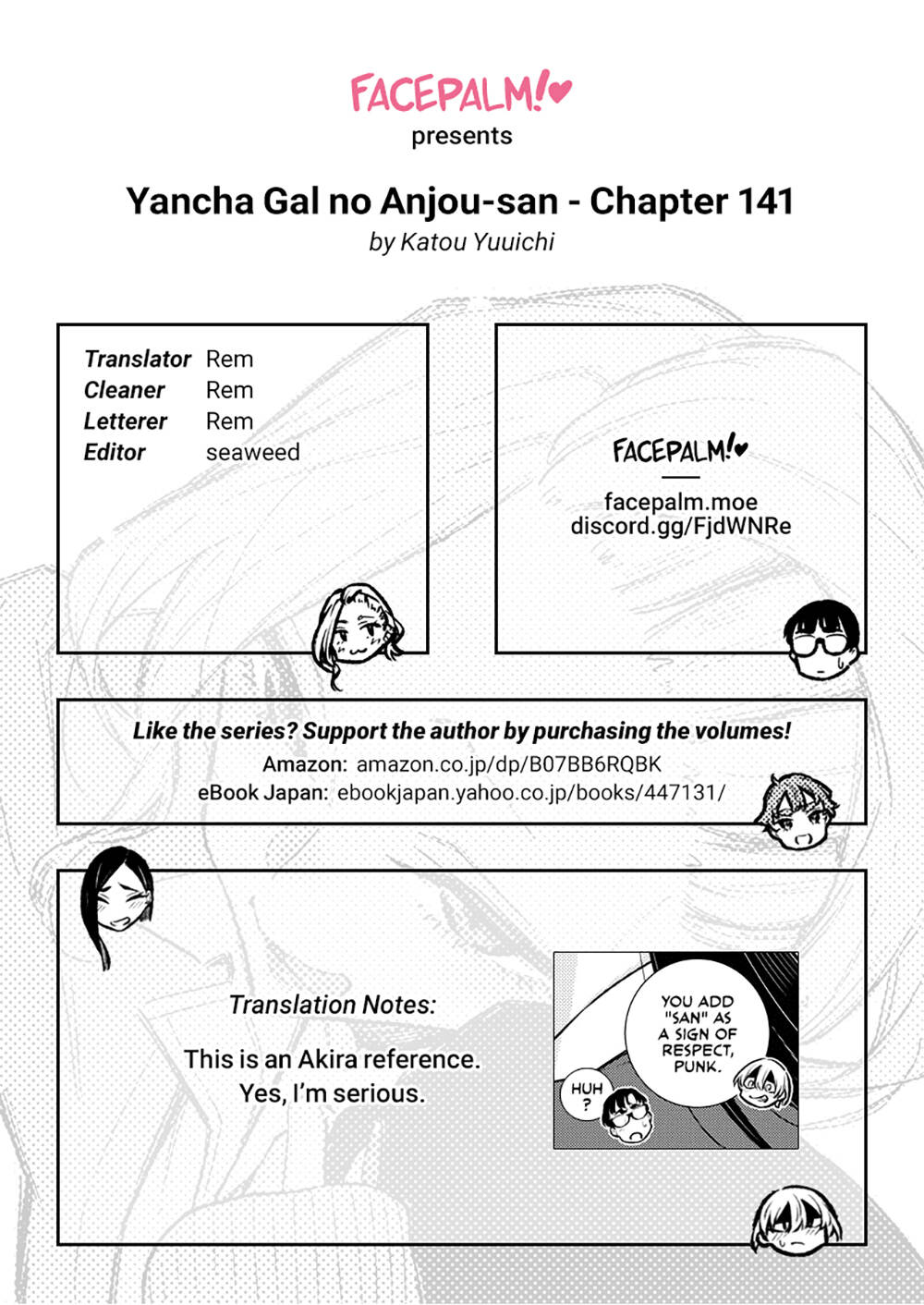 Yancha Gal No Anjou-San Series - Chapter 141 - Page 14