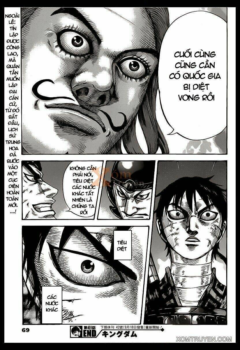 Kingdom - Vương Giả Thiên Hạ - Chapter 401 - Page 16