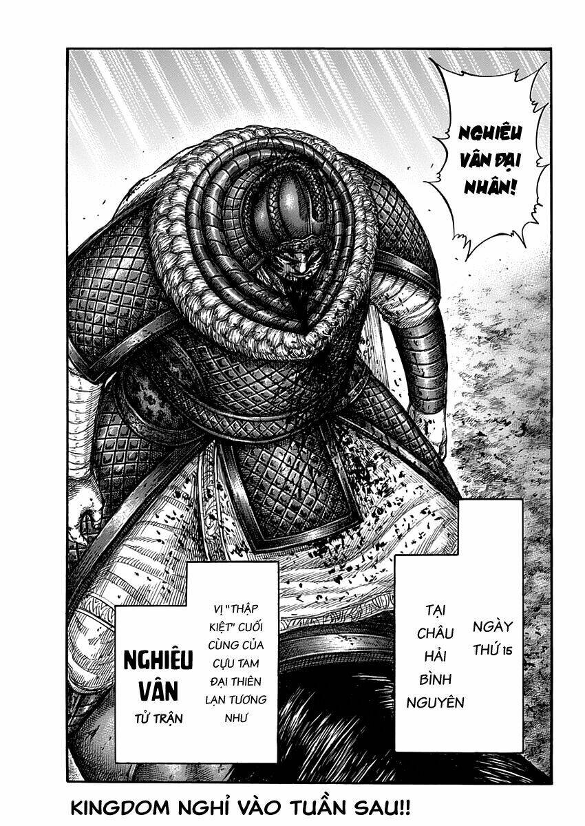 Kingdom - Vương Giả Thiên Hạ - Chapter 610 - Page 17