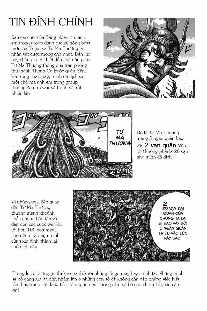 Kingdom - Vương Giả Thiên Hạ - Chapter 642 - Page 20