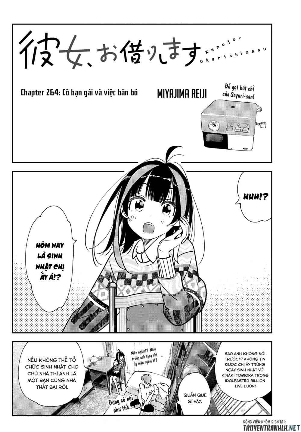 Dịch Vụ Cho Thuê Bạn Gái - Chapter 264 - Page 3