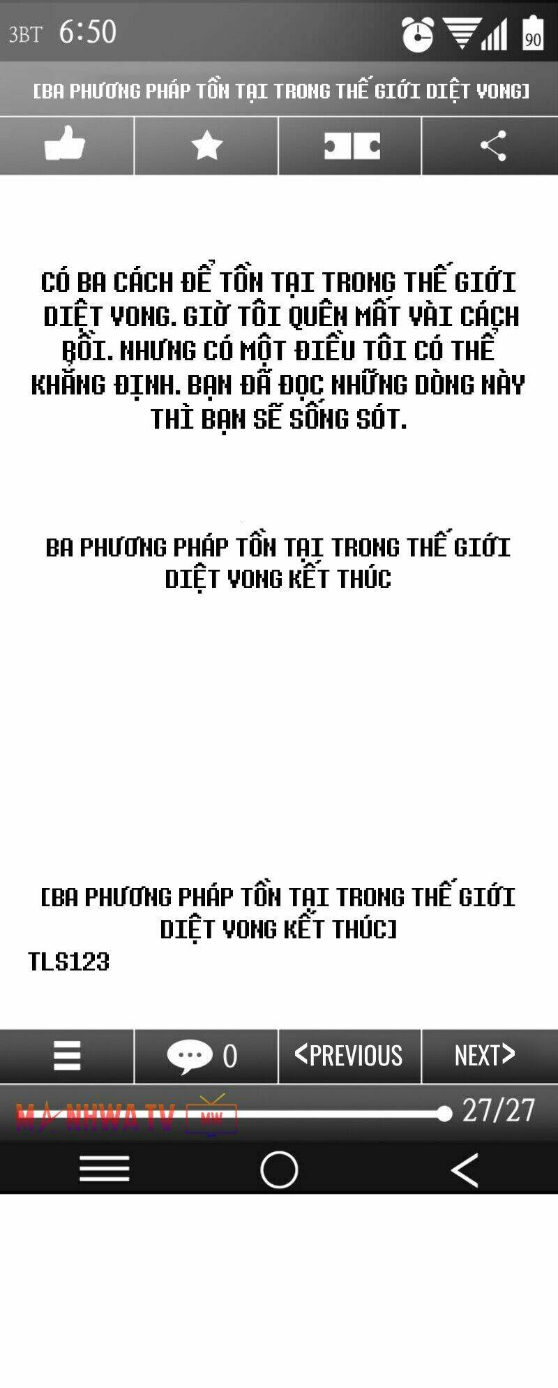 Toàn trí độc giả - Omniscient Reader - Chapter 1 - Page 6