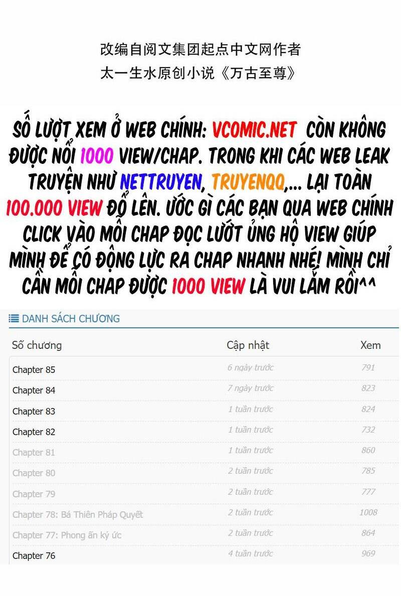 Vạn Cổ Chí Tôn - Chapter 156 - Page 3