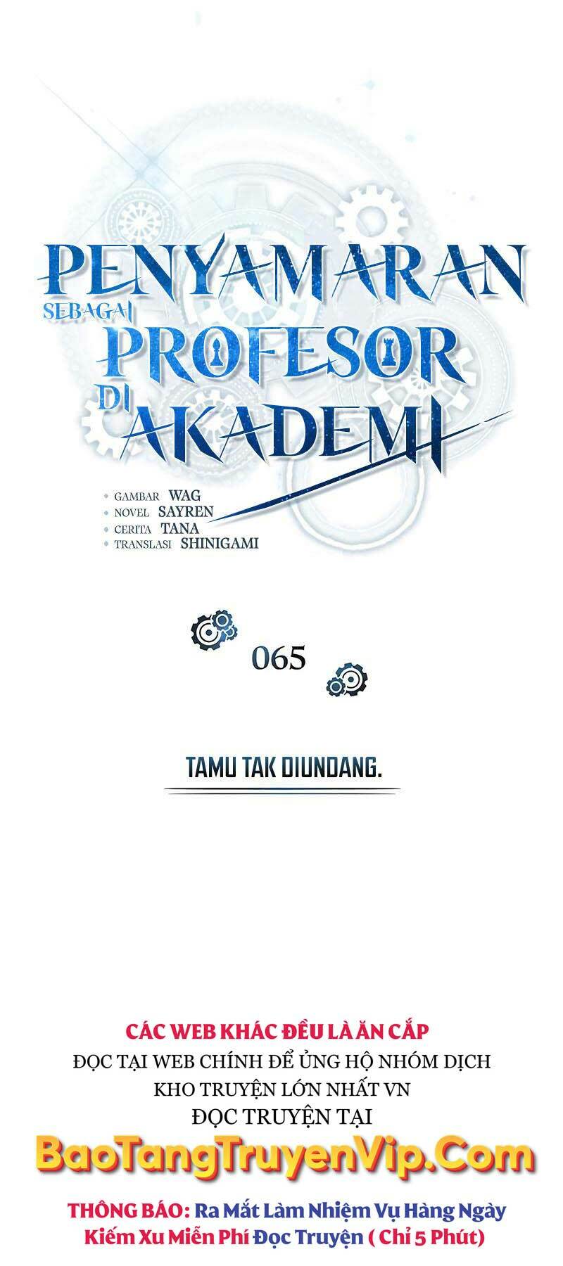 Giáo Sư Gián Điệp - Chapter 65 - Page 37