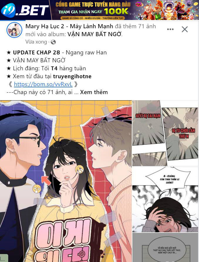 Vận May Không Ngờ Chapter 28.2 - Trang 19