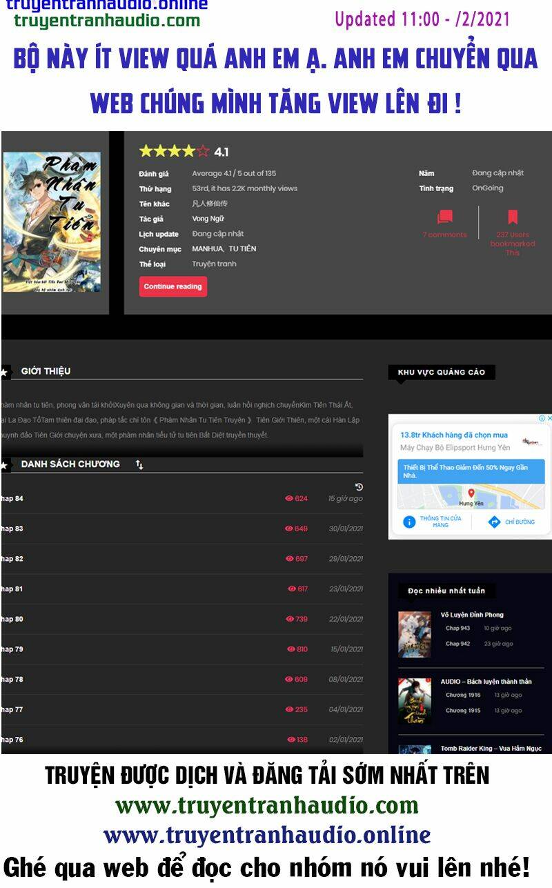 Phàm Nhân Tu Tiên - Chapter 85 - Page 15