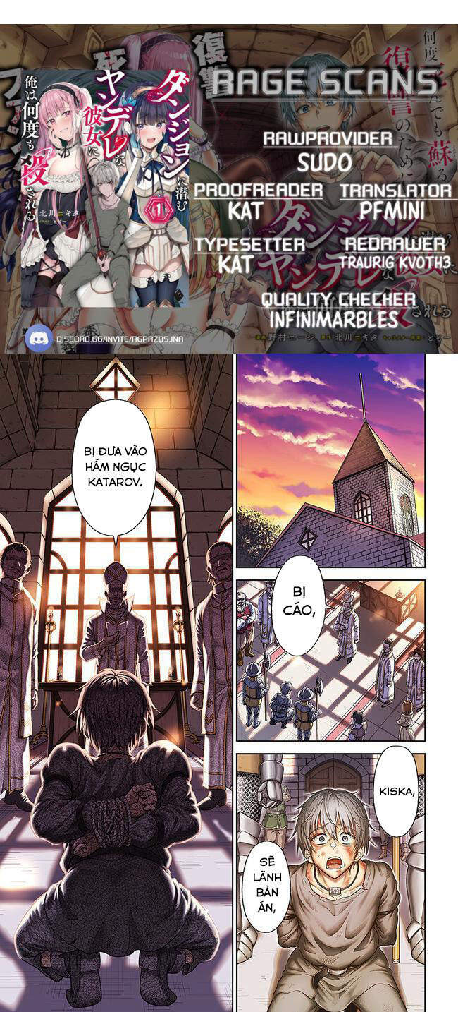 Dungeon ni Hisomu Yandere na Kanojo ni Ore wa Nando mo Korosareru - Chapter 1 - Page 3