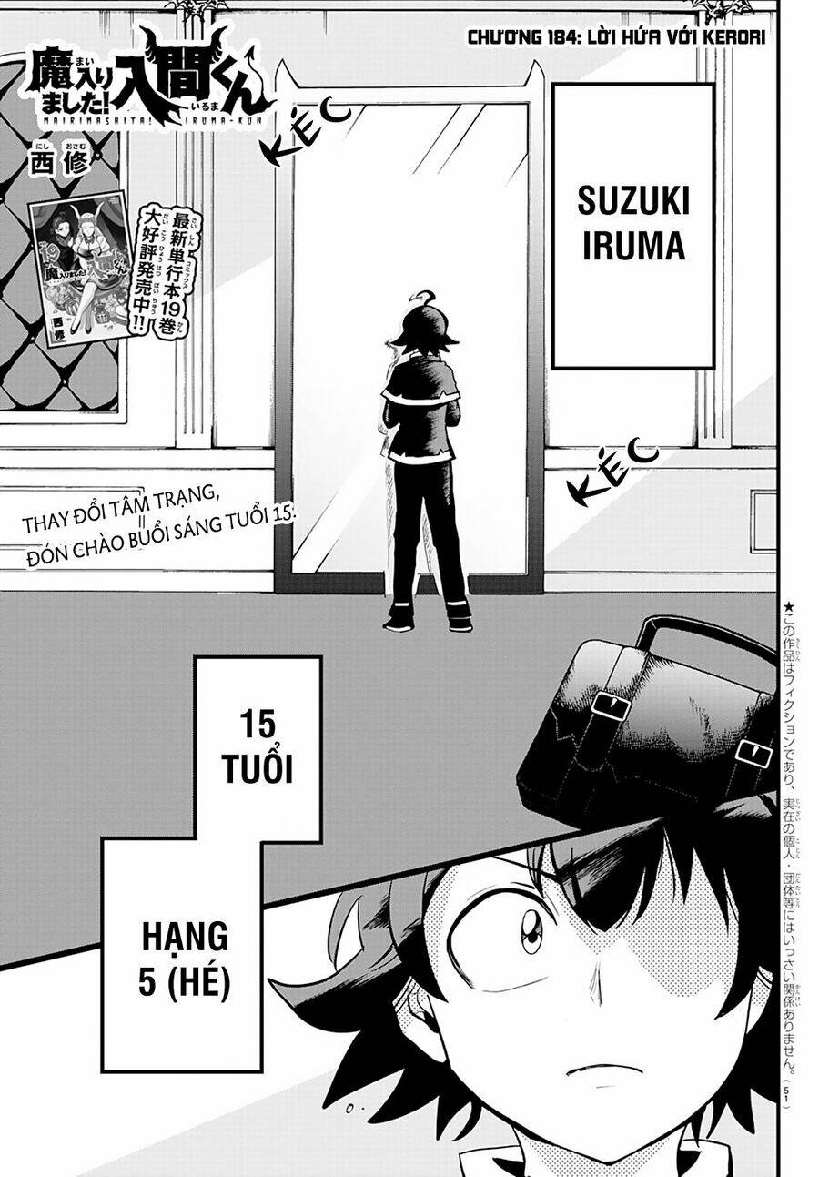 Mairimashita! Iruma-kun - Chapter 184 - Page 4