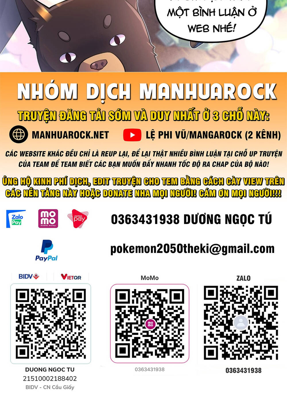 Đỉnh Cấp Khí Vận Lặng Lẽ Tu Luyện Ngàn Năm - Chapter 33 - Page 61