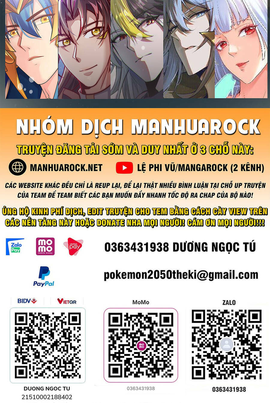 Đỉnh Cấp Khí Vận Lặng Lẽ Tu Luyện Ngàn Năm - Chapter 61 - Page 68