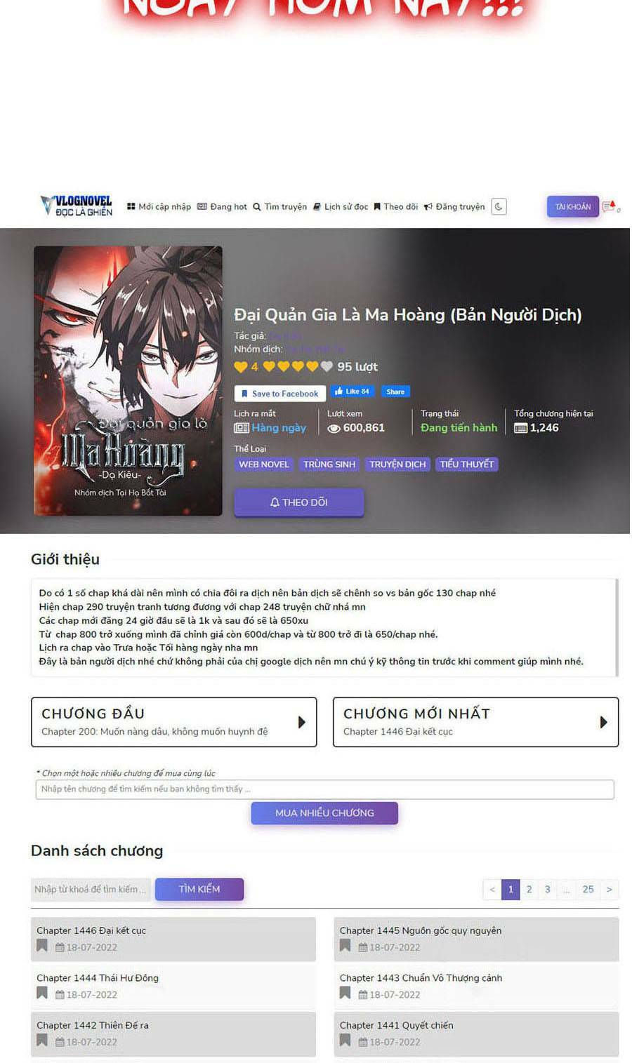 Đại Quản Gia Là Ma Hoàng - Chapter 345 - Page 62