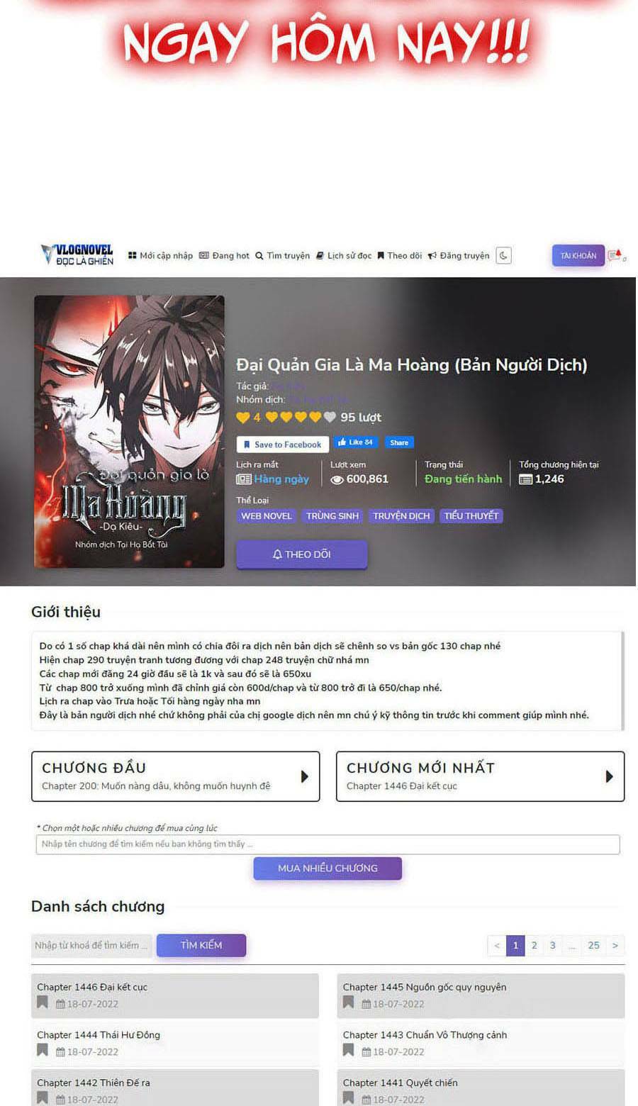 Đại Quản Gia Là Ma Hoàng - Chapter 349 - Page 62