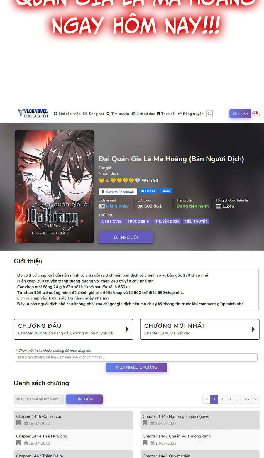 Đại Quản Gia Là Ma Hoàng - Chapter 361 - Page 90