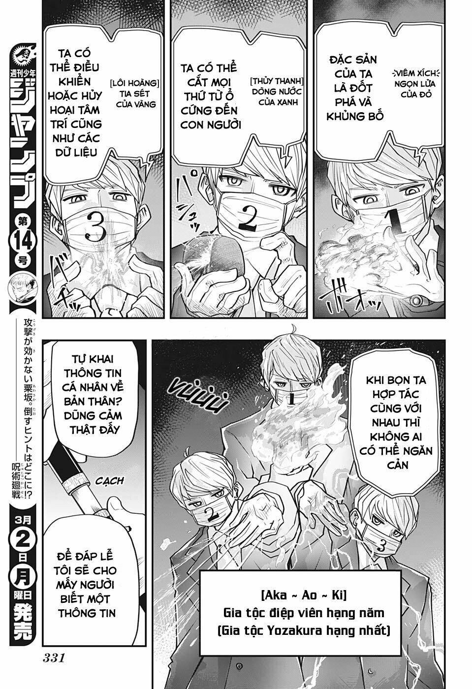 Gia Tộc Điệp Viên Yozakura - Chapter 25 - Page 5