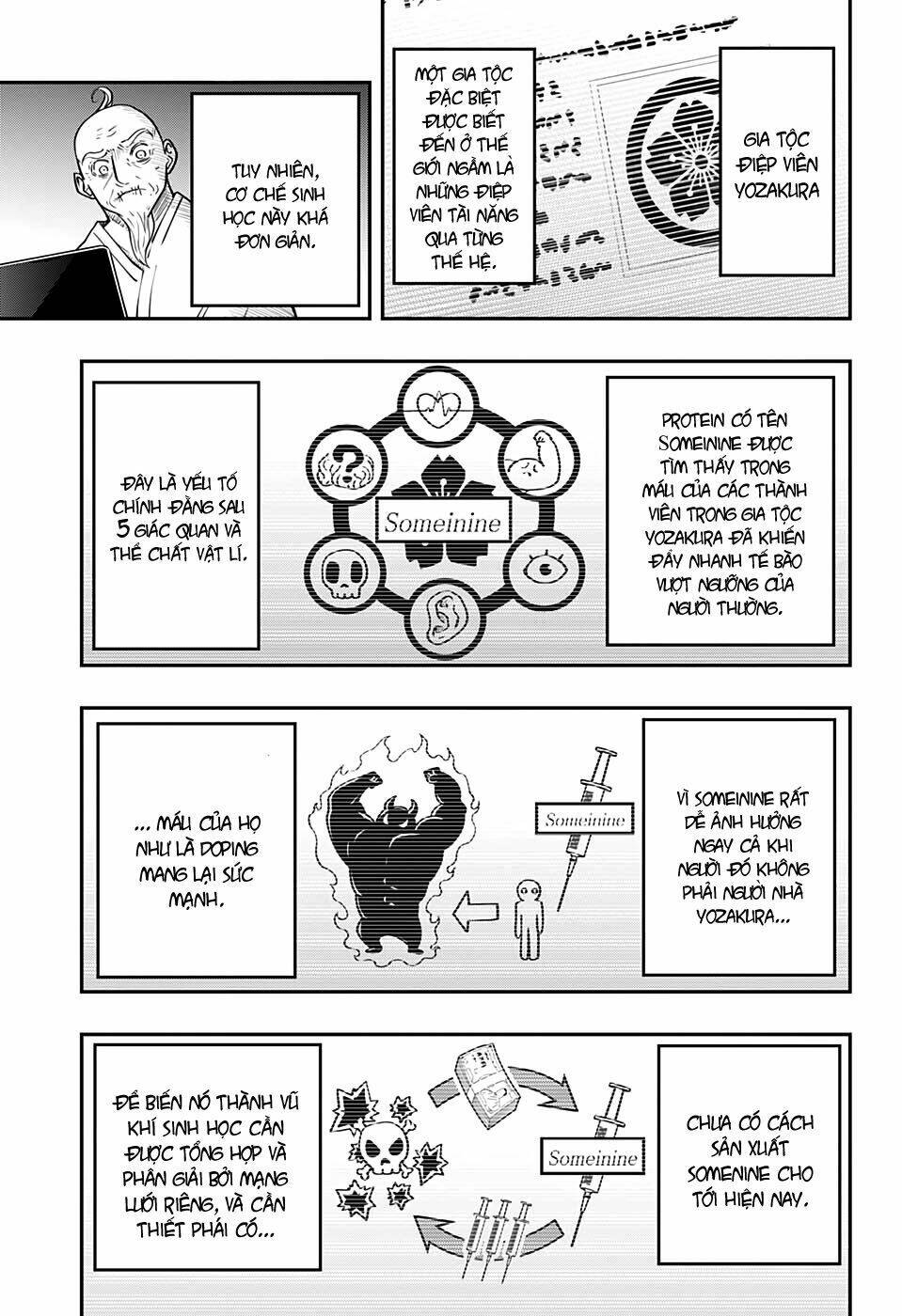 Gia Tộc Điệp Viên Yozakura - Chapter 36 - Page 13