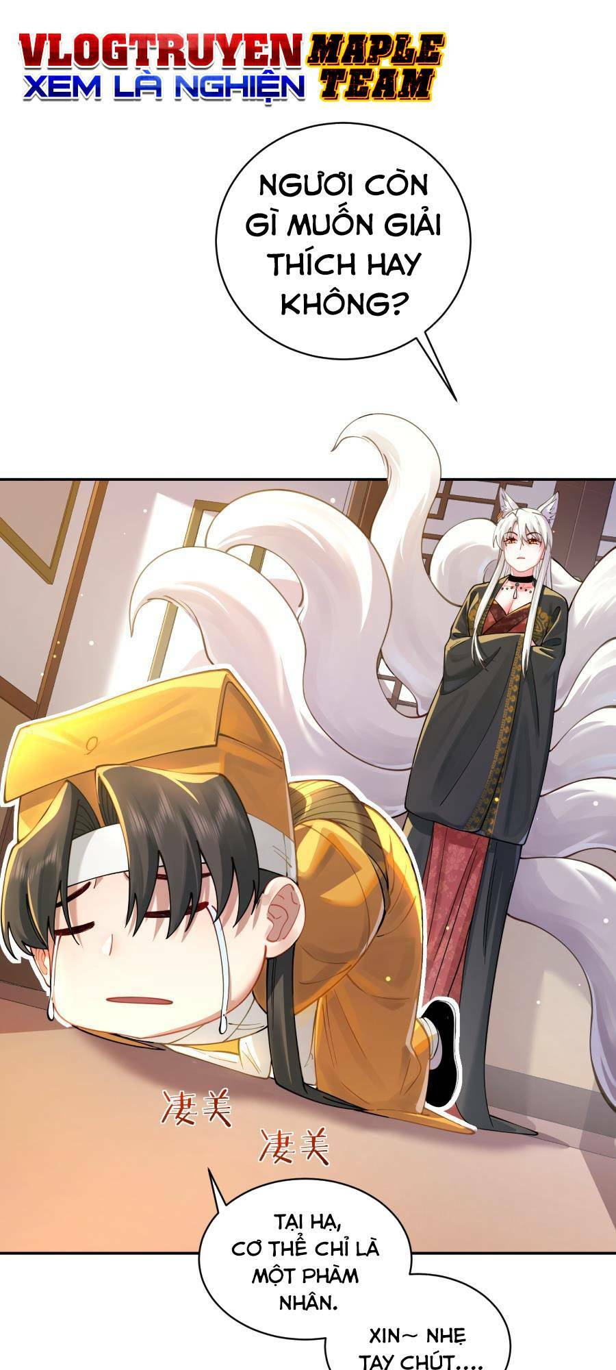 Bói Toán Mà Thôi Cửu Vĩ Yêu Đế Sao Lại Thành Nương Tử Ta - Chapter 20 - Page 46