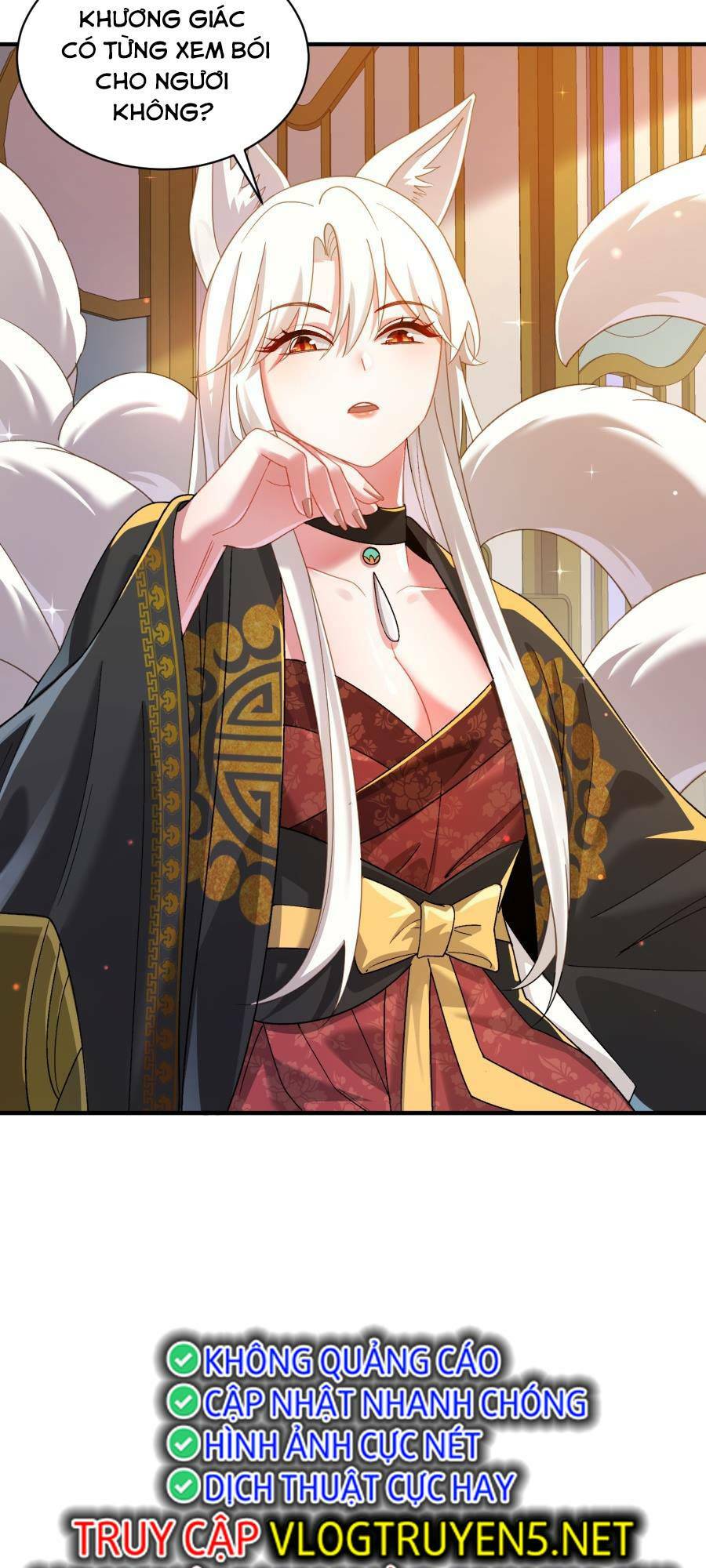 Bói Toán Mà Thôi Cửu Vĩ Yêu Đế Sao Lại Thành Nương Tử Ta - Chapter 21 - Page 49